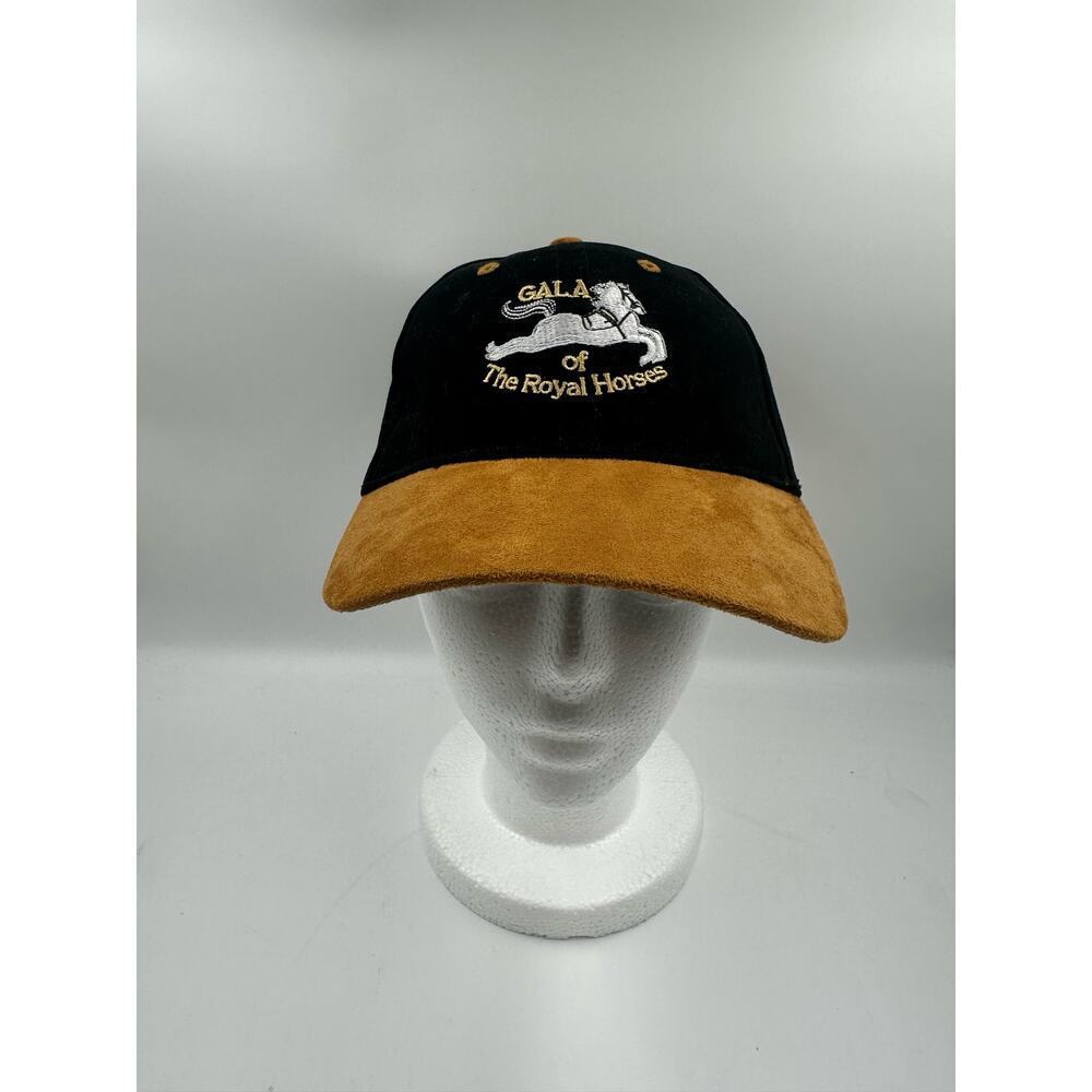 Gala of the Royal Horses Hat Cap - Adjustable - Black Gold